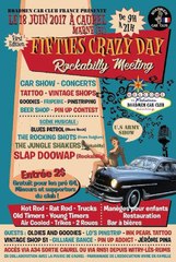 FIFTIES CRAZY DAY ROADMEN CAR CLUB - BY GONKYVADOR
