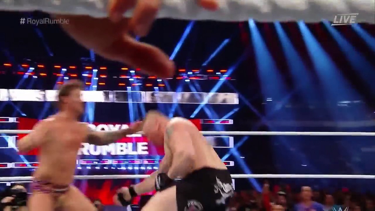 30 Superstar WWE Royal Rumble 2017 Match Highlights