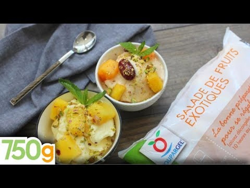 Yaourt glacé aux fruits exotiques - 750g { EXPRESS }