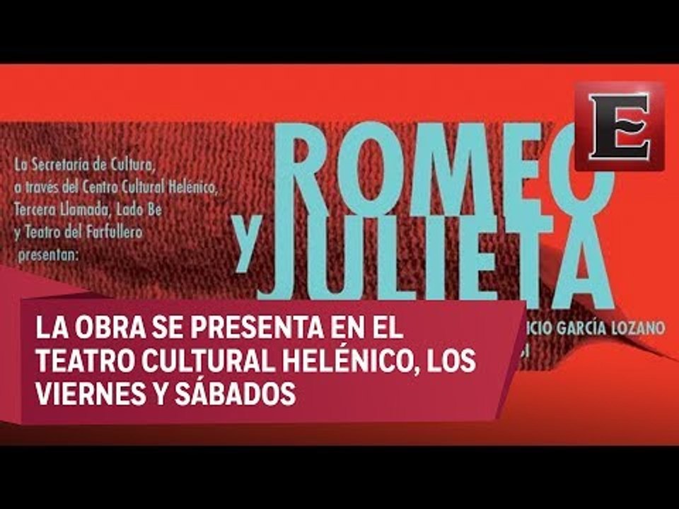 Cassandra Ciangherotti y Adrián Ladrón presentan la obra 'Romeo y Julieta'