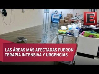 Permanece cerrado Hospital General La Villa por inundaciones