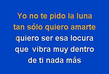 Fandango USA - Yo No Te Pido La Luna (Karaoke)