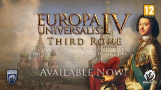 Europa Universalis IV: Third Rome Release Trailer