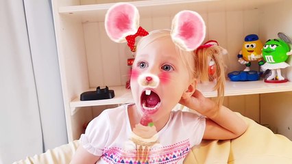 Алиса Меряет Маски / Челлендж УГАДАЙ КАКОЕ ЖИВОТНОЕ / Alice Color Masks Challenge WHAT ANI