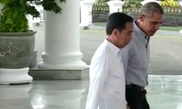 Obama Kunjungi Jokowi di Istana Bogor