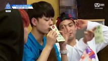 [ENG] Seonho speaking Chinese ft. Yongguk | Produce 101 Season 2 Episode 9 Cut