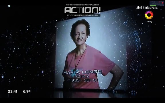 Abel Pintos en Los Martín Fierro - Sin Principio Ni Final (Homenaje a los famosos fallecidos)