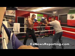 Jesus Soto Karass On The Mitts