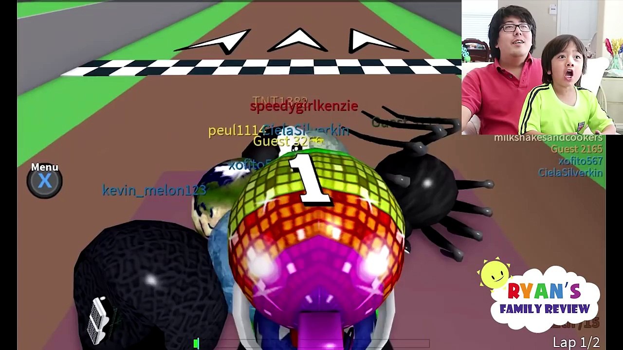 ROBLOX Super Blocky Ball! Lets Play Family Game Night with Ryans Family Review