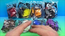 new HOT WHEELS BATTLE FORCE 5 SET OF 6 McDONALDS HAPPY MEAL TOYS VIDEO REVIEW