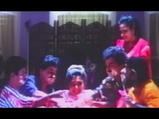 Khushboo Having Fun With Dileep & Friends - Manathe Kottaram Malayalam Movie Scenes