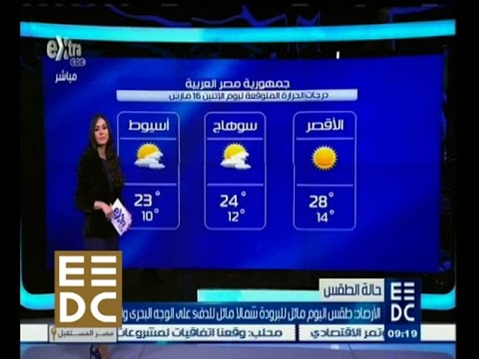 #المؤتمر_الاقتصادي | الأرصاد: طقس اليوم مائل لل...