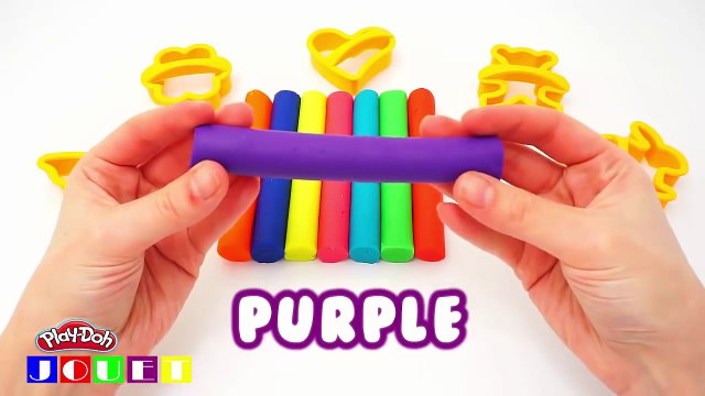 Apprendre Les Couleurs en Anglais, Couleurs PlayDoh Pâte à modeler Avec les Moisissures am
