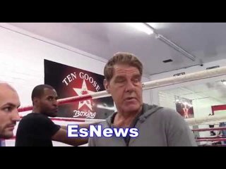 Joe Goossen On Conor McGregor vs Floyd Mayweather - EsNews Boxing