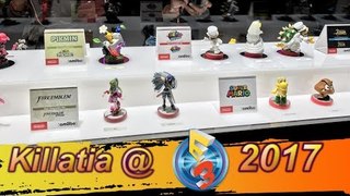 Killatia at #E32017 First look at the latest #Amiibos !
