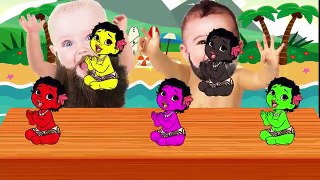 Bad Baby Cry with Moana Baby To Learn Colors Video for Children Kids Toddler Video