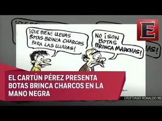 Botas brinca charcos en la Mano Negra del Cartún Pérez