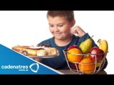 Lunch para niños con obesidad / Comida para niños que sufren de obesidad