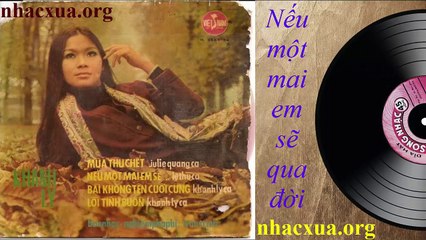 Dĩa Hát Khánh Ly - Bài Không Tên Cuối Cùng