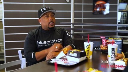 Daymond John & the new Carl's Jr. Baby Back Rib Burger
