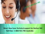 Norton Support Contact Number Australia | Helpline Number | 1-800-921-785