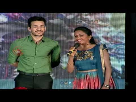 Akhil Funny replies to Suma @ SSS Audio Launch - Naga Chaitanya, Manjima Mohan || Gautham Menon