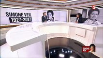 Très émue, Anne Sinclair évoque ses relations avec Simone Veil: 