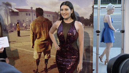 Celeste Thorson "Not a War Story" World Premiere Red Carpet