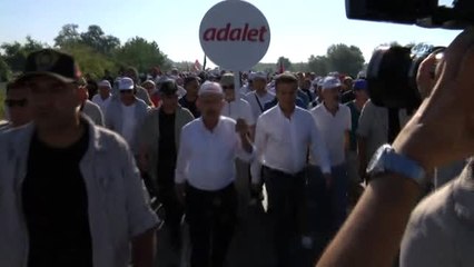 Kılıçdaroğlu Adalet Yürüyüşünün 17'nci Gününe Başladı