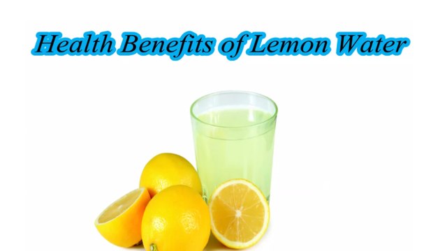 Health Benefits of Lemon Water