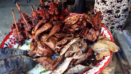 Country Food In My Village Traditional Market Food In Cambodia