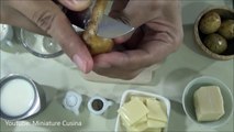 Запеченный картошка миниатюрный кухня Мини питание ASMRA Готовка звуки Дети Игрушки канал