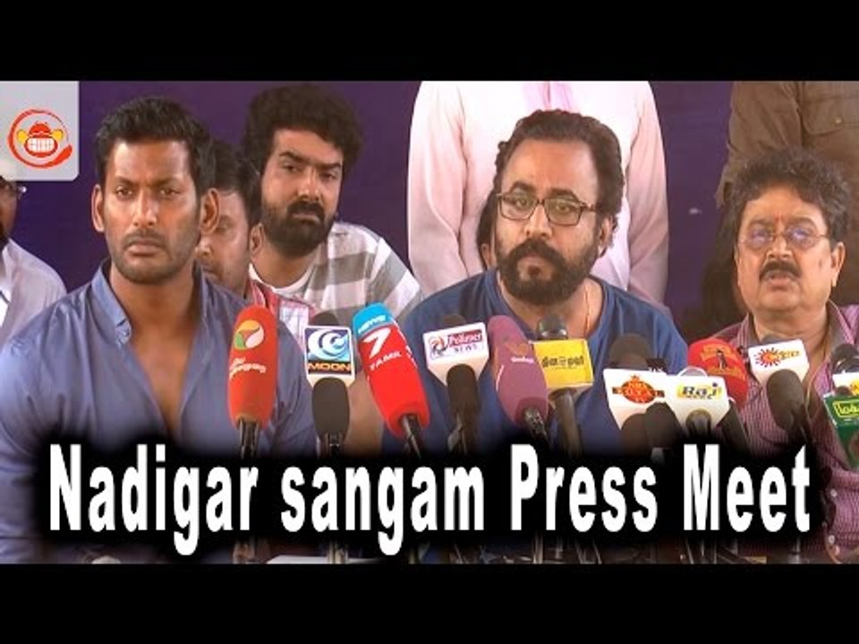 Nadigar Sangam Announces Silent Protest for Jallikattu  | Vishal, Ponvanna