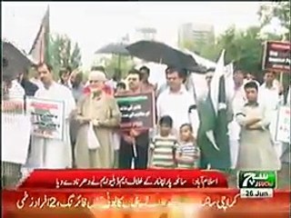 Shia Muslims Sit in Protest at Islamabad to Support Parachinar innocent People
