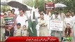 Shia Muslims Sit in Protest at lahor to Support Parachinar innocent People