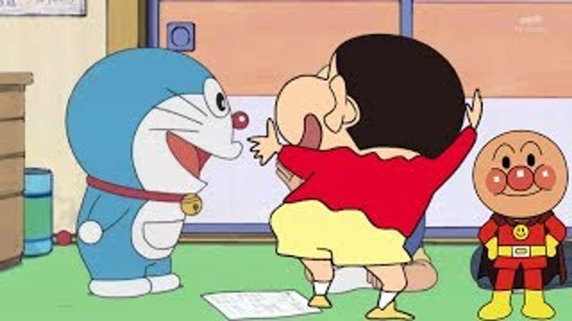 クレヨンしんちゃん アニメ ドラえもん アニメ vol 10 歌のアニメーション こども向けの歌 だだんだん ばいきんまん ナガネギマン 赤ちゃん泣き止む anpanman