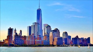 New York Skyline Time Lapse Collection  Amazing Manhattan video for a 3 MINUTES DREAM