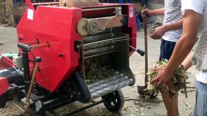 Mini baler machine