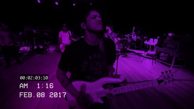 Bruno Mars - Let's Go Crazy (Rehearsals for 59th Annual Grammy Awards)