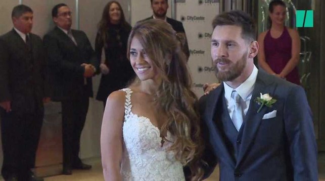 Les images du mariage de Lionel Messi et d'Antonella Roccuzzo