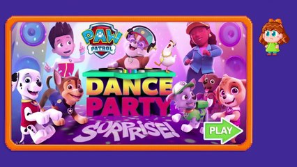 PAW Patrol  Dance Party Surprise Game Walkthrough