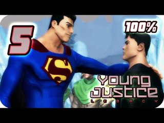 Young Justice: Legacy Walkthrough Part 5 (PS3, X360, PC) 100% Siberia Mission 6