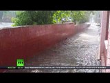 'Storm of the century': Powerful thunderstorm paralyzes Moscow