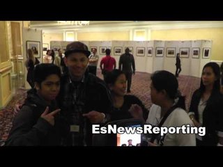 manny pacquiao fans and seckbach after rios fight EsNews Boxing