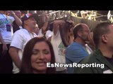 pacquiao vs rios weigh in rios fans take over EsNews Boxing