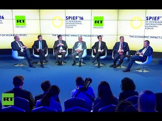 Economic impact of migrant crises (Panel discussion at St Pete Intl Forum)
