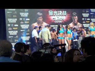 felix verdejo weigh in and face off EsNews Boxing