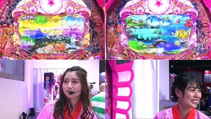 SANYOブース生放送2017[DAY1]CRスーパー海物語IN沖縄4桜バージョン実機バトル　後半