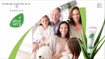 Doğal Güzellikte Bakımlı Bir Cilde Giden Yolunuz Aloe Vera'nın Besleyici ve Yenileyici Gücü LR ALOE VIA