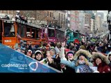 Los Patriotas celebran en Boston con sus seguidores